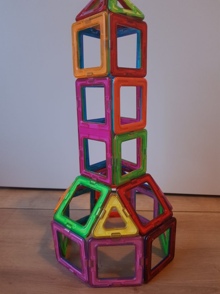 Happy People Supermag GlowStix – 10-teiliges Magnetisches Konstruktionsspielzeug | Leuchtende Magnetstäbe Für Kreatives Bauen
